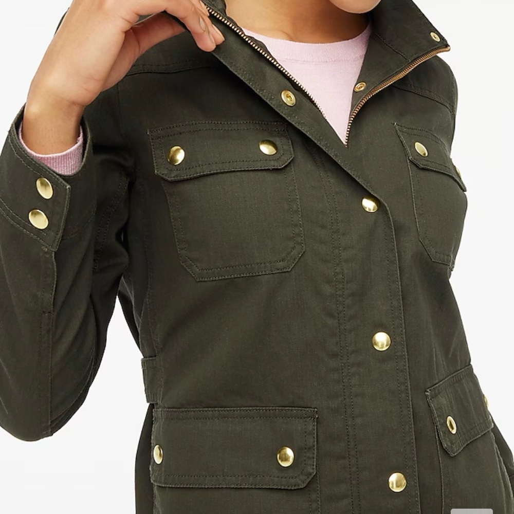 J. CREW Downtown Field Jacket Size Small - Picture 2 of 15